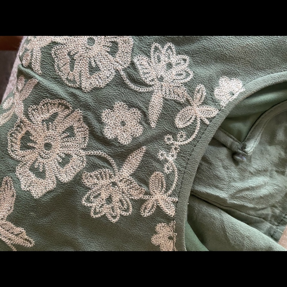 Embroidered sun dress
